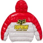 Supreme Supreme Fox Racing Shiny Down Puffer Jacket (FW25) - White