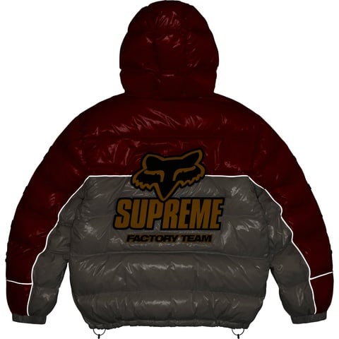 Supreme Supreme®/Fox Racing® Shiny Down Puffer Jacket - White