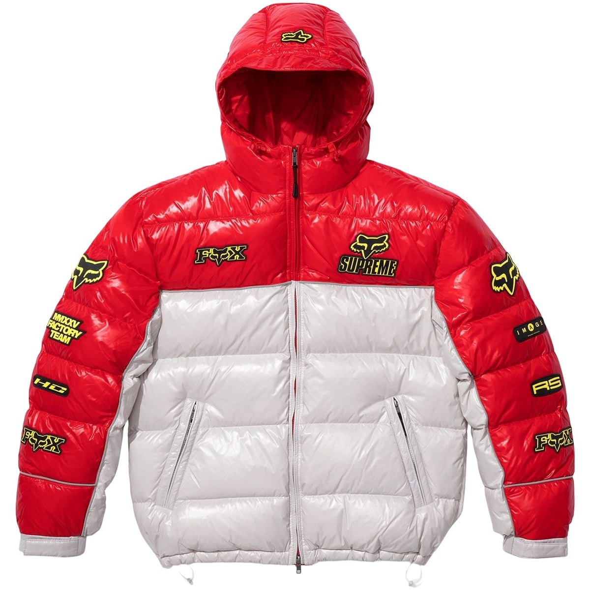 Supreme®/Fox Racing® Shiny Down Puffer Jacket - SupremeCommunity