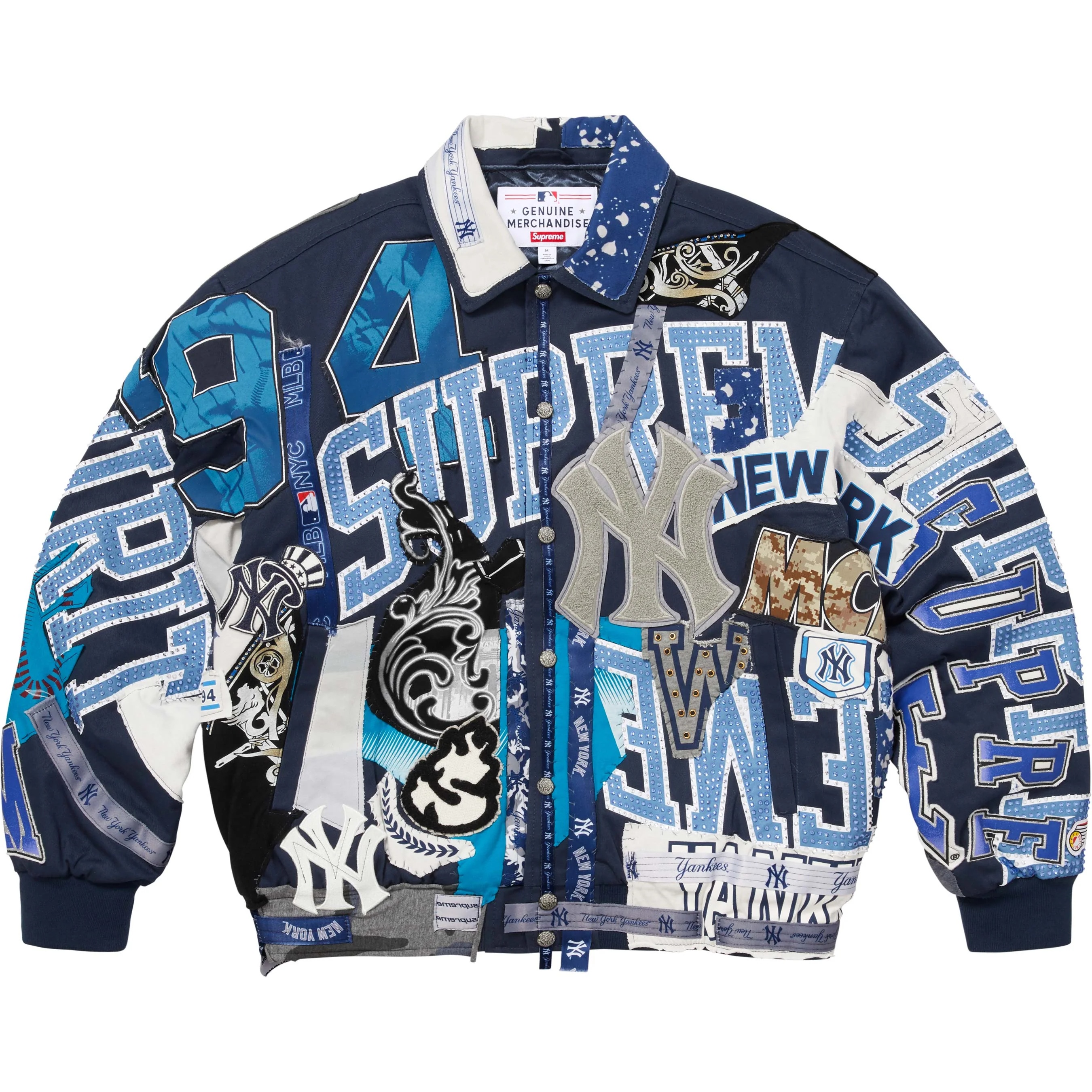 Supreme Jeff Hamilton New York Yankees™ Varsity Jacket (FW25) - $998