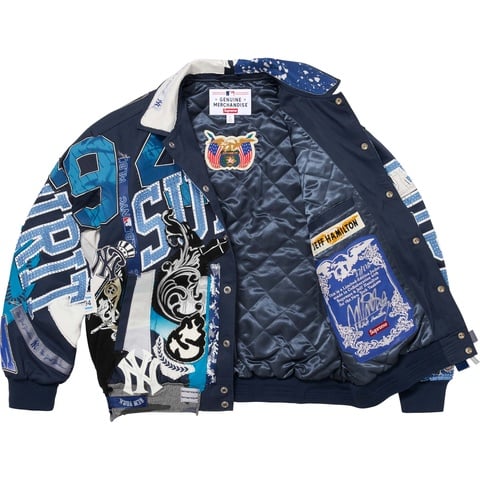 Supreme®/Jeff Hamilton New York Yankees™ Varsity Jacket - Supreme