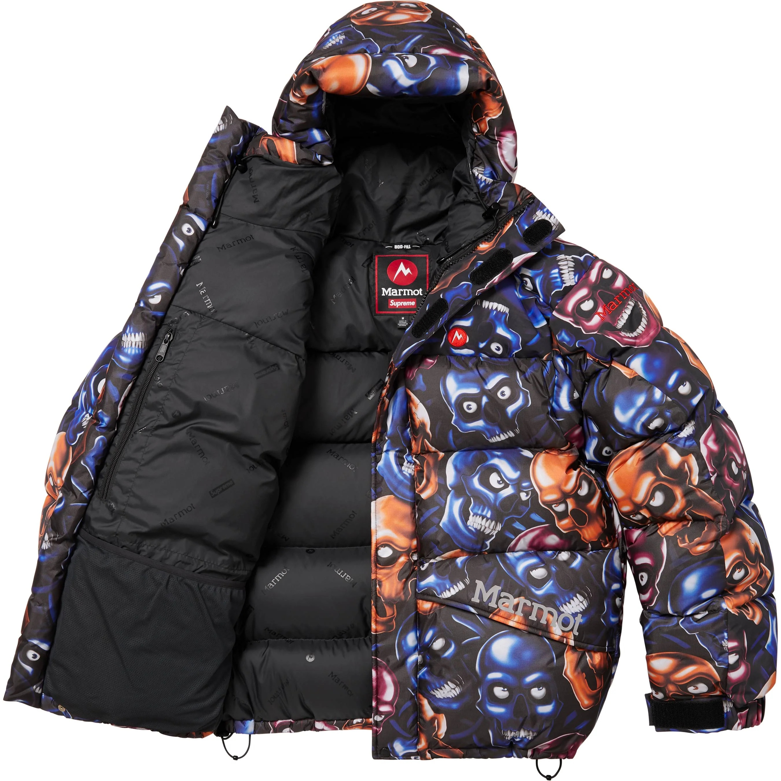 Supreme Supreme Marmot 800-Fill Down Parka (FW25) - Skull Pile - $698