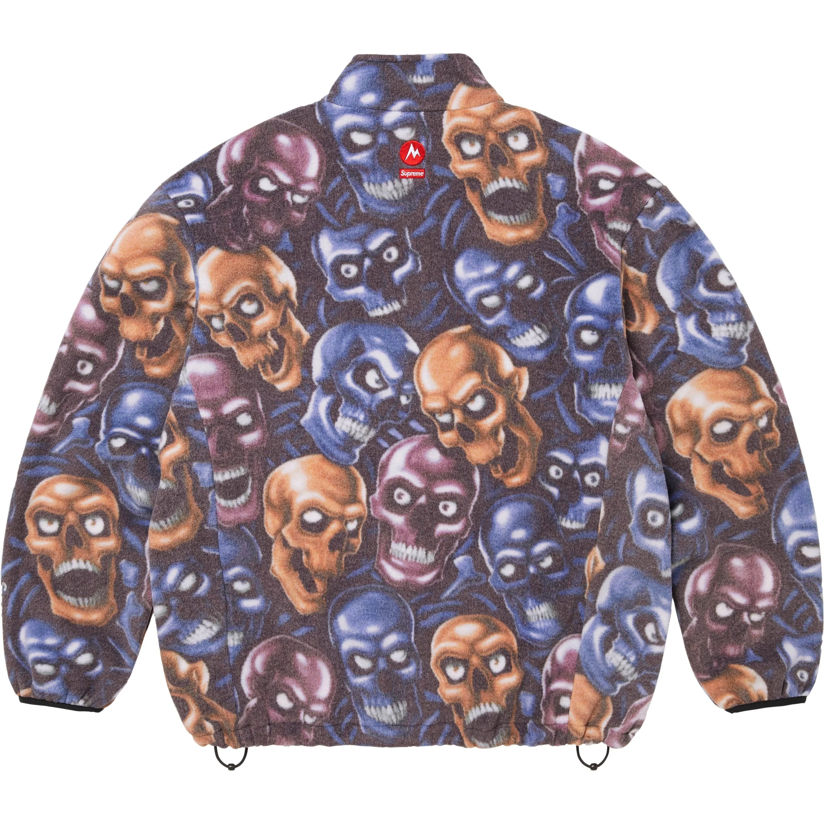 Supreme Supreme Marmot Fleece Jacket (FW25) - Skull Pile - $228