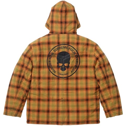 Supreme®/Number (N)ine® Faux Shearling Hooded Coat - Supreme