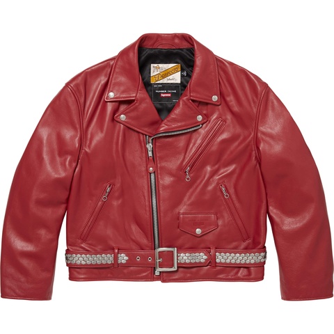 ジャケット・アウター Supreme/Schott Perfect Leather Jacket S Supreme®/Number (N)ine®/Schott® Perfecto Leather Jacket - Supreme