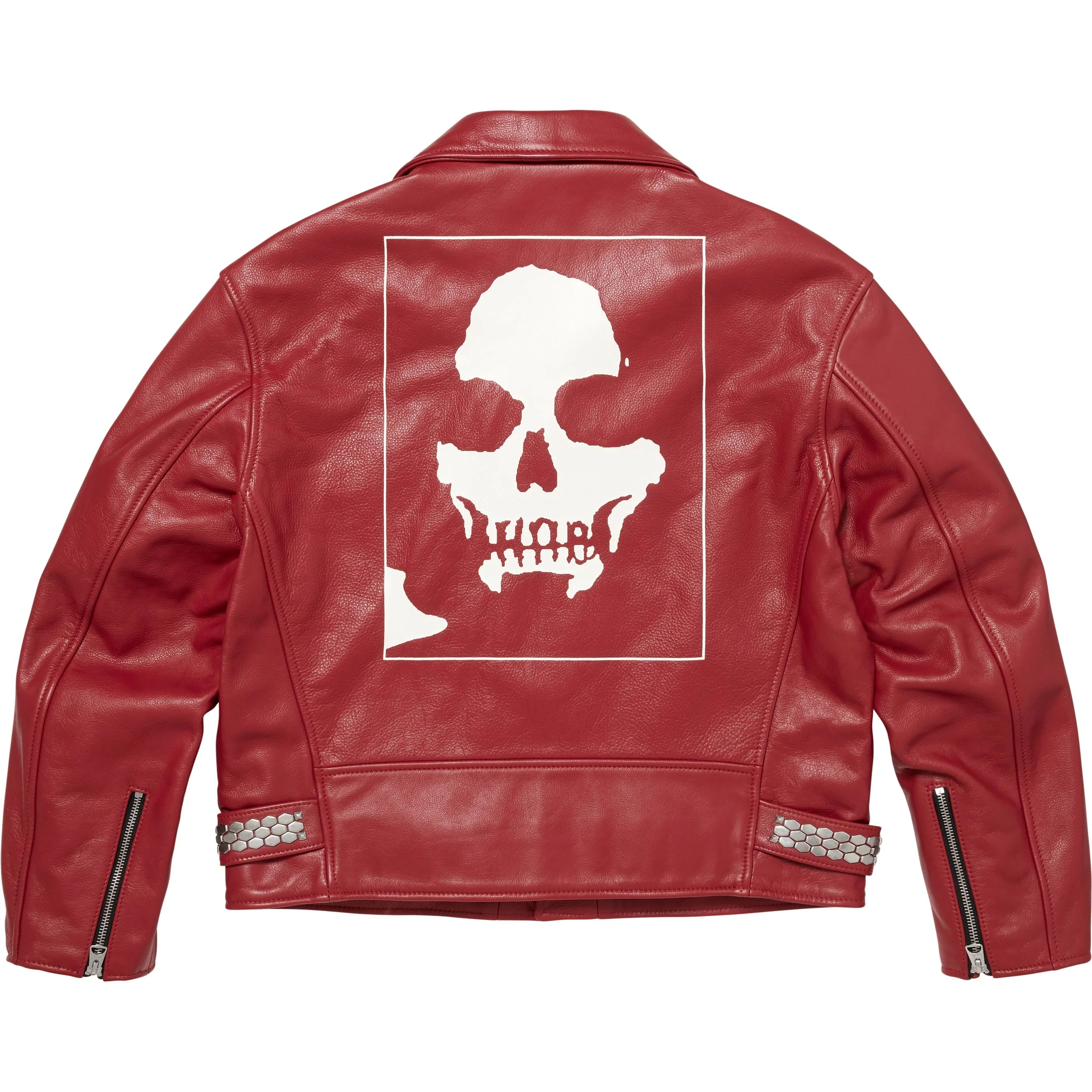Supreme Number (N)ine Schott Perfecto Leather Jacket (FW25) - $1598