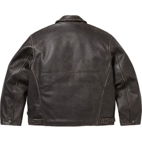 Supreme®/Schott® Leather Racer Jacket - Supreme