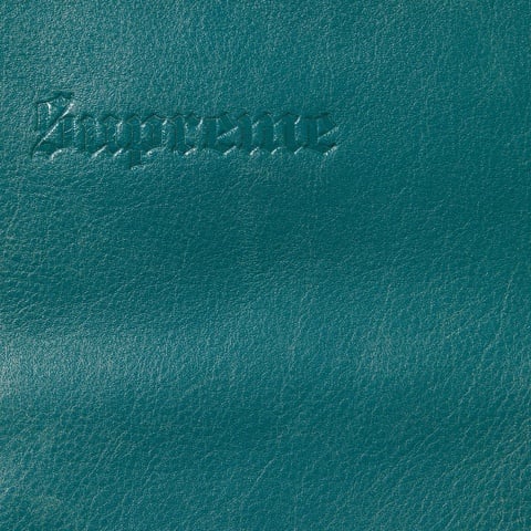 Supreme Supreme®/Schott® Leather Racer Jacket - Teal