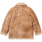 Supreme Supreme Schott Shearling Coat (FW25) - Tan