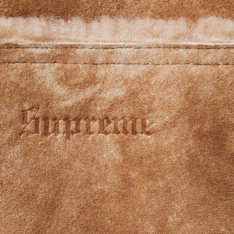 Supreme Supreme®/Schott® Shearling Coat - Tan