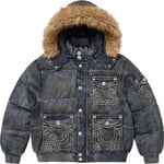 Supreme Supreme True Religion Puffer Jacket (FW25) - Dirty Indigo