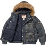 Supreme Supreme True Religion Puffer Jacket (FW25) - Dirty Indigo