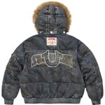 Supreme Supreme True Religion Puffer Jacket (FW25) - Dirty Indigo