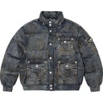 Supreme Supreme True Religion Puffer Jacket (FW25) - Dirty Indigo