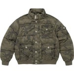 Supreme Supreme True Religion Puffer Jacket (FW25) - Olive Camo