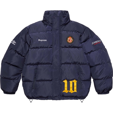 Supreme Supreme®/Umbro® Down Puffer Jacket - Navy