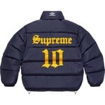 Supreme Supreme Umbro Down Puffer Jacket (FW25) - Navy