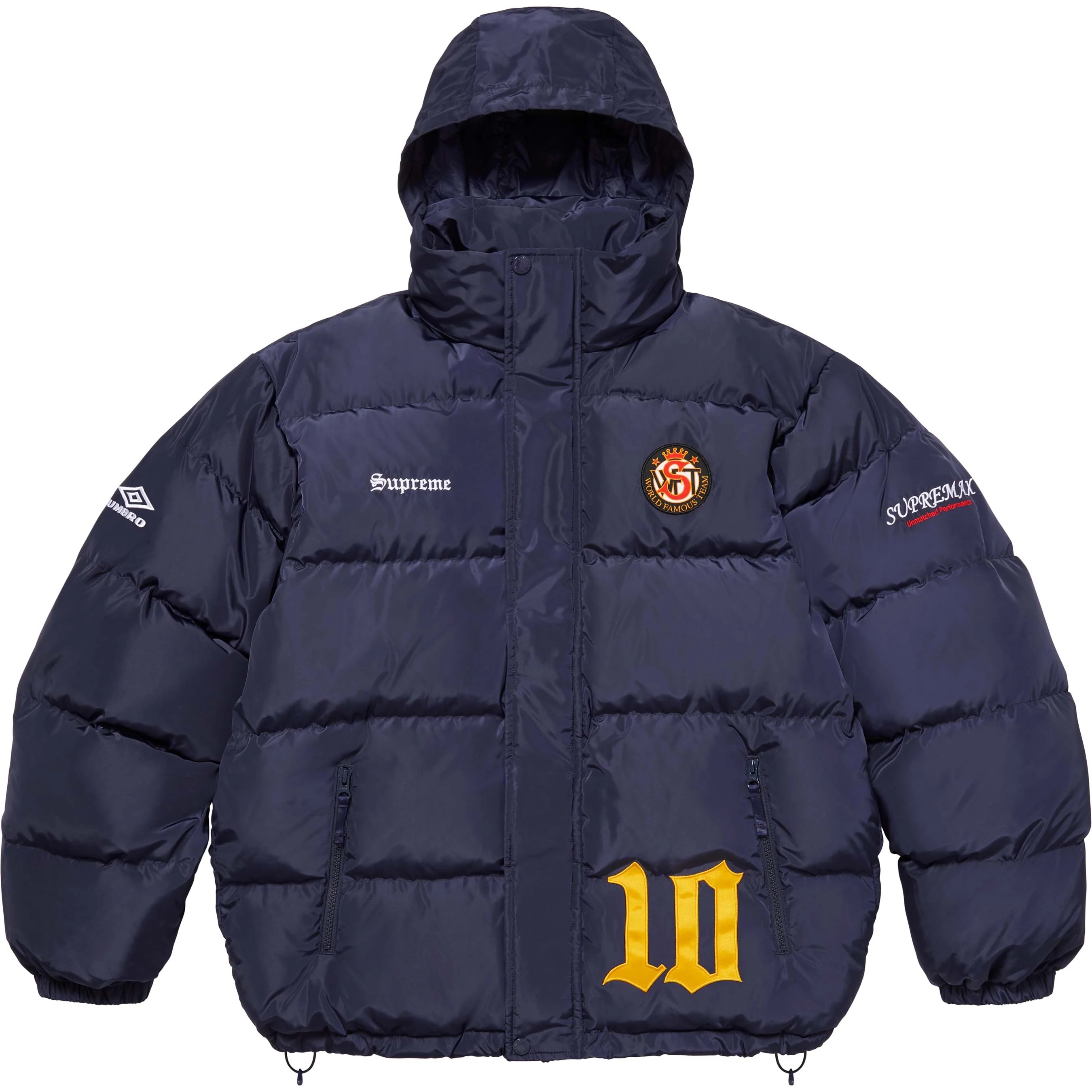 Supreme Supreme Umbro Down Puffer Jacket (FW25) - Navy - $398