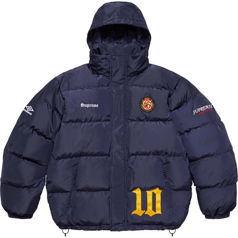 Supreme Supreme®/Umbro® Down Puffer Jacket - Navy