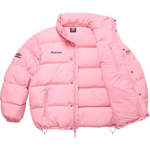 Supreme Supreme®/Umbro® Down Puffer Jacket - Pink