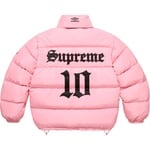 Supreme Supreme Umbro Down Puffer Jacket (FW25) - Pink