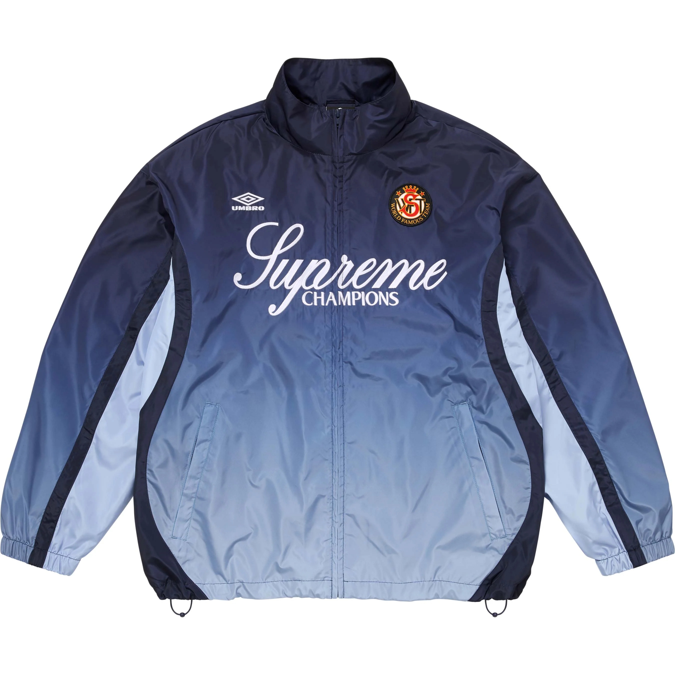 Supreme Supreme Umbro Gradient Track Jacket (FW25) - Navy - $188