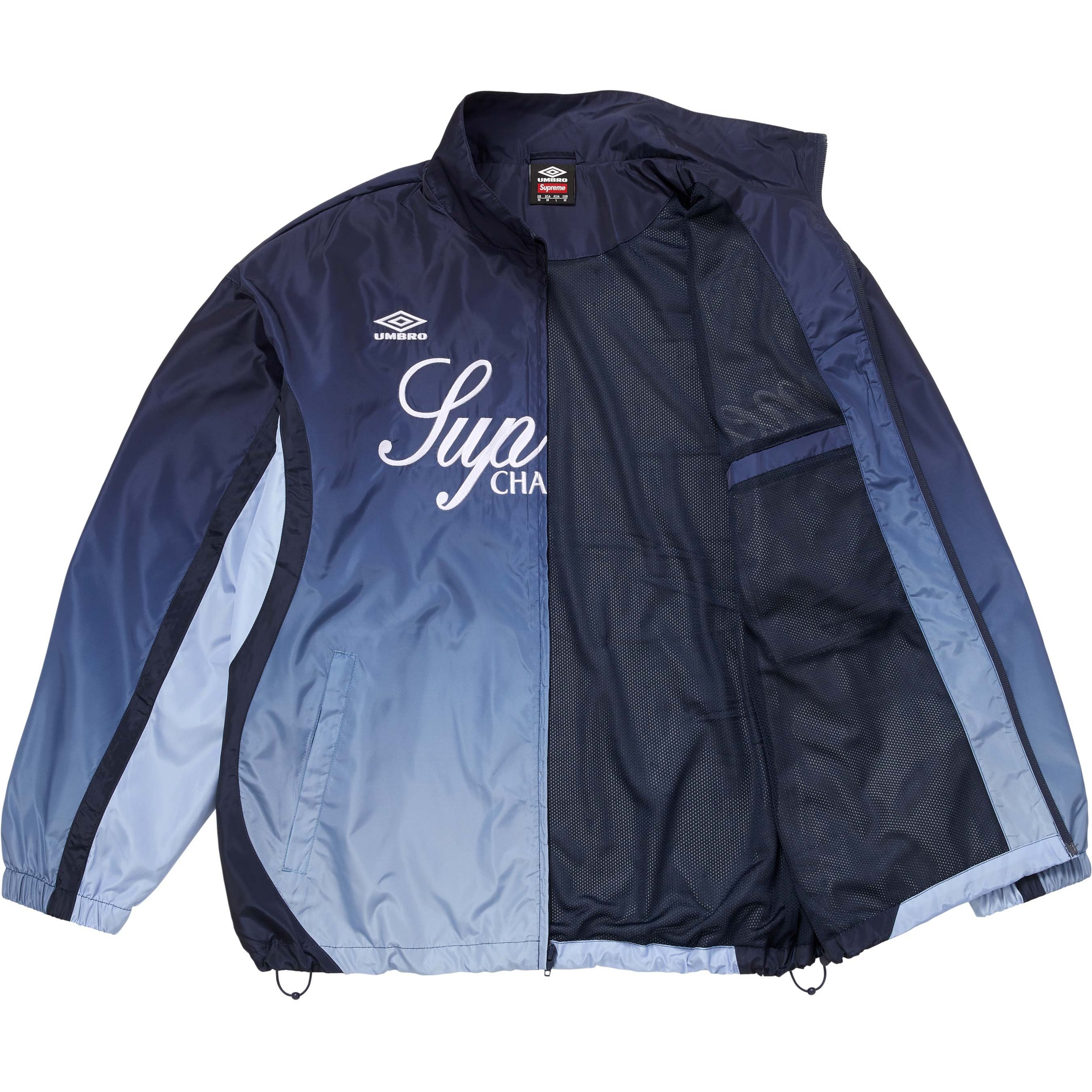 Supreme Supreme Umbro Gradient Track Jacket (FW25) - Navy - $188