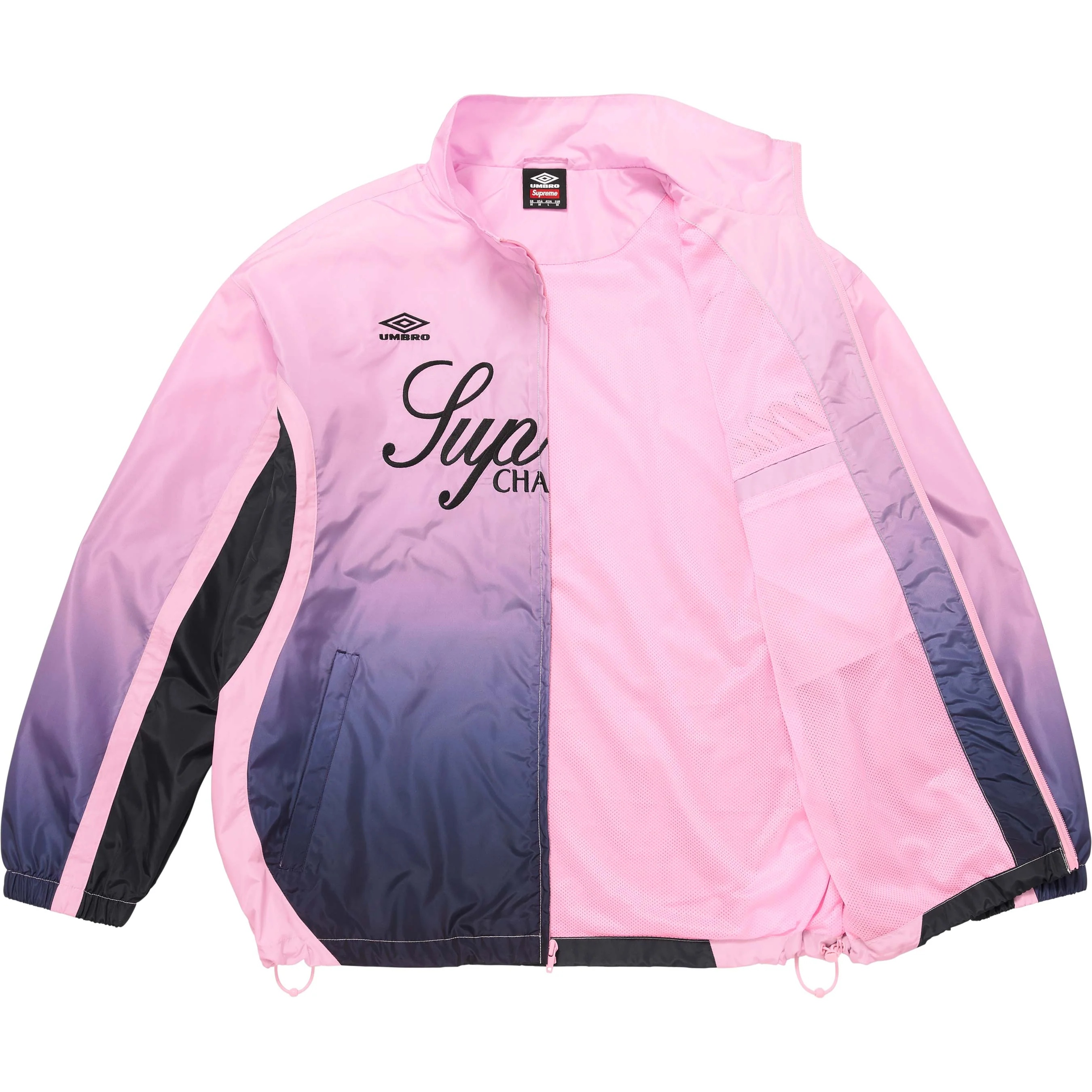 Supreme Supreme Umbro Gradient Track Jacket (FW25) - Pink - $188