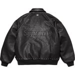 Supreme Supreme Vanson Leathers b.b. Simon Jacket (FW25) - Black