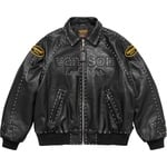 Supreme Supreme Vanson Leathers b.b. Simon Jacket (FW25) - Black