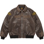 Supreme Supreme Vanson Leathers b.b. Simon Jacket (FW25) - Brown