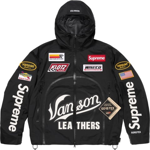 Supreme®/Vanson Leathers®/GORE-TEX Shell Jacket - Supreme