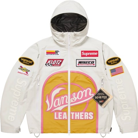 Supreme®/Vanson Leathers®/GORE-TEX Shell Jacket - Supreme