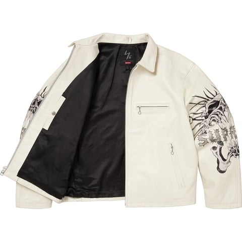 Supreme Supreme®/Y’s Leather Jacket - White
