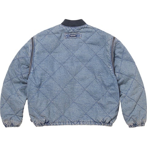 Zip-Off Sleeve Quilted Bomber Jacket - Supreme