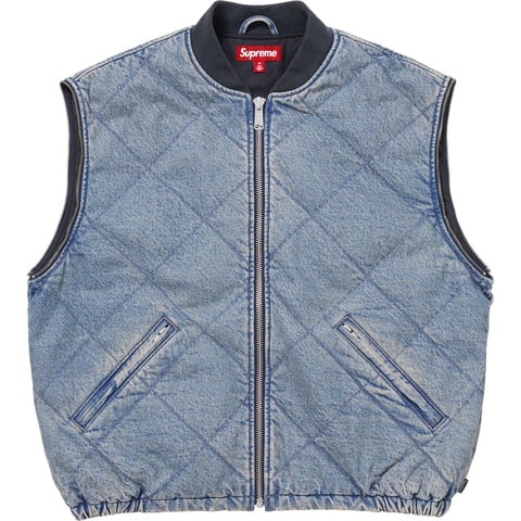 Zip-Off Sleeve Quilted Bomber Jacket - Supreme