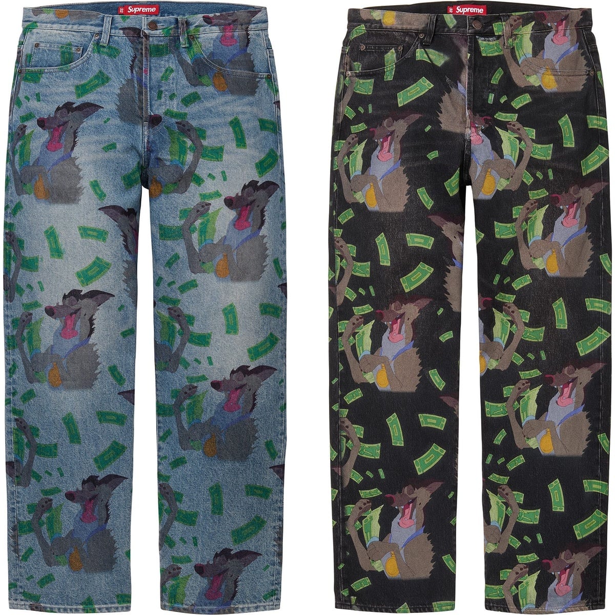 All Dogs Go To Heaven Loose Fit Jean - Supreme