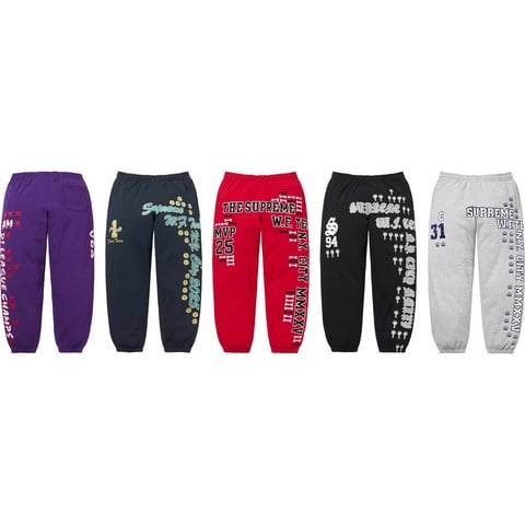 Supreme League Champs Sweatpant - $188.00