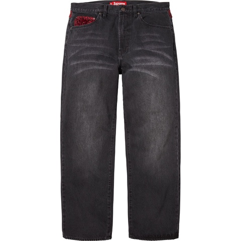 Leopard Faux Fur Loose Fit Jean - fall/winter 2025 - Supreme