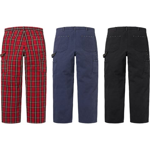 Supreme®/b.b. Simon® Quilted Double Knee Painter Pant - Supreme