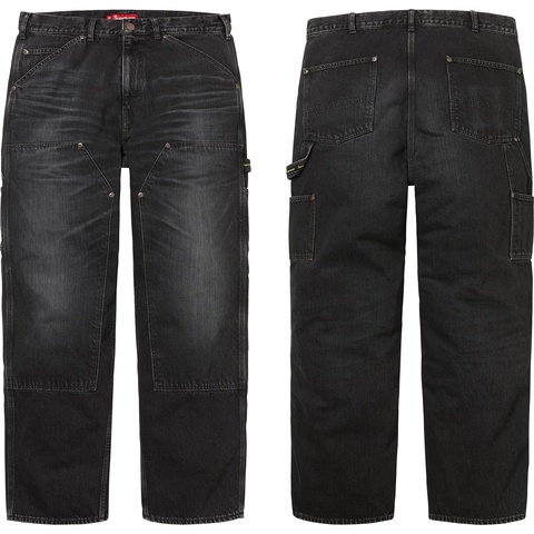 パンツ 25FW Worn Double Knee Denim Painter Jean Worn Double Knee Denim Painter Jean - Supreme