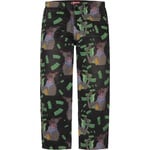 Supreme All Dogs Go To Heaven Loose Fit Jean (FW25) - Washed Black