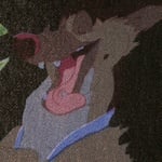 Supreme All Dogs Go To Heaven Loose Fit Jean (FW25) - Washed Black