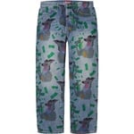 Supreme All Dogs Go To Heaven Loose Fit Jean (FW25) - Washed Indigo