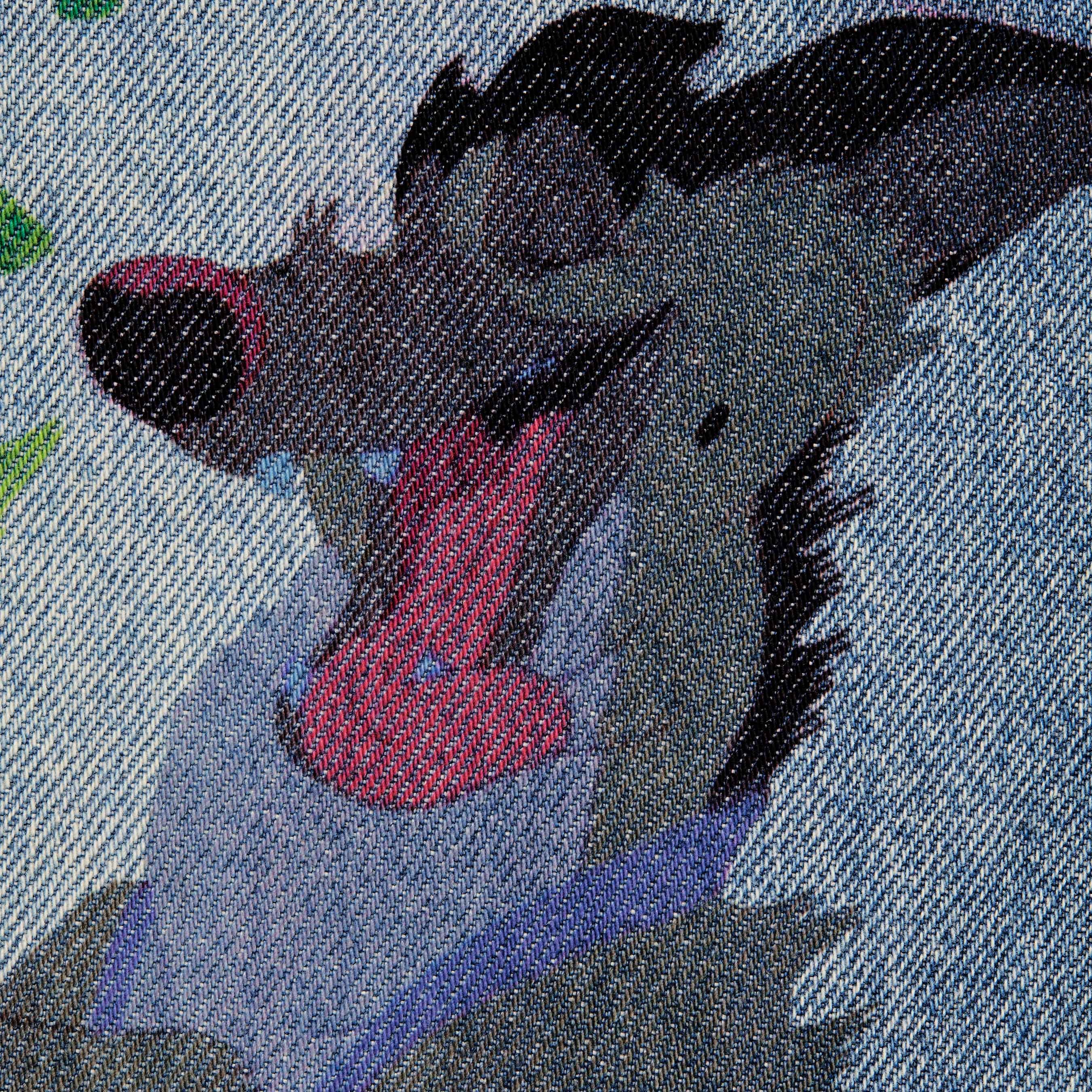 Supreme All Dogs Go To Heaven Loose Fit Jean (FW25) - Washed Indigo - $228