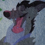 Supreme All Dogs Go To Heaven Loose Fit Jean (FW25) - Washed Indigo