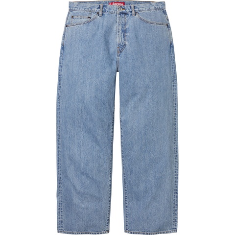 Supreme Baggy Jean - Washed Indigo
