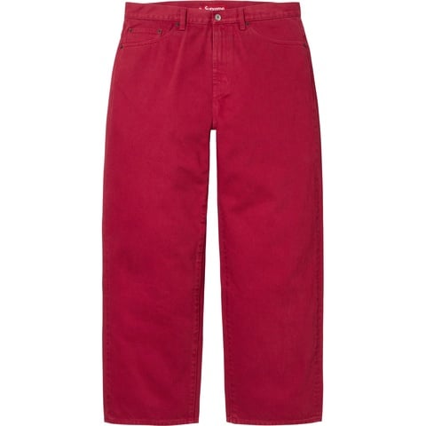 パンツ Supreme 25AW Baggy Jean Red Baggy Jean - fall/winter 2025 - Supreme