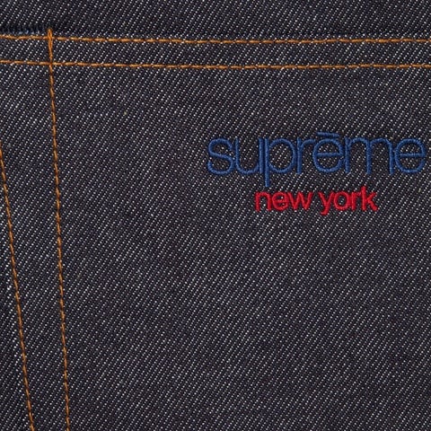 Supreme Baggy Selvedge Jean - Rigid Indigo