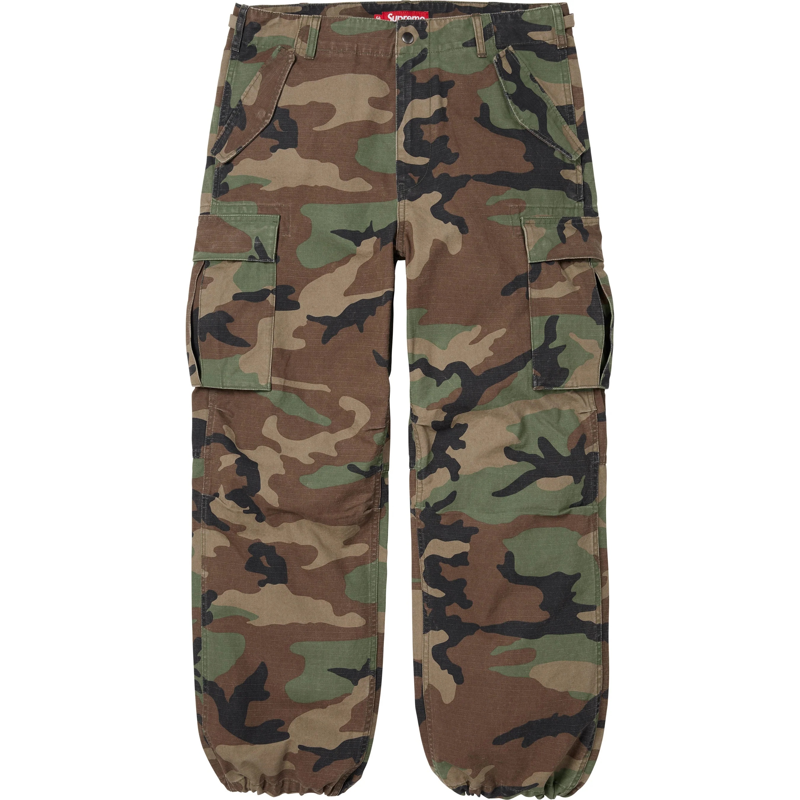 Supreme Cargo Pant (FW25) - Woodland Camo - $178